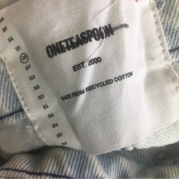 NEW One Teaspoon Jeans Saints Florence Destroyed Jeans Size 26 - Picture 9 of 10